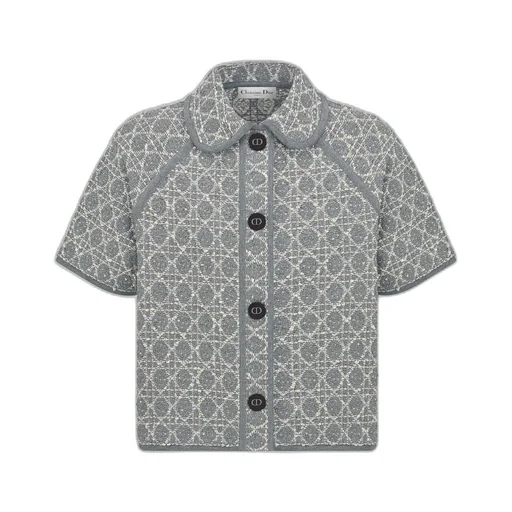 Macrocannage Short-Sleeved Jacket