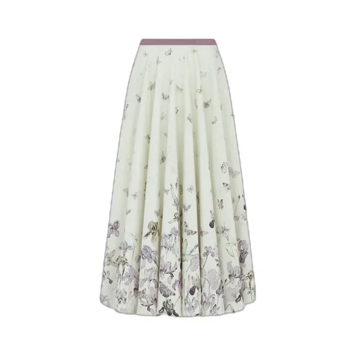 Mid-Length Flared Skirt