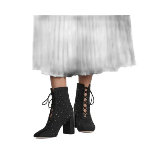 Naughtily-D Heeled Ankle Boot