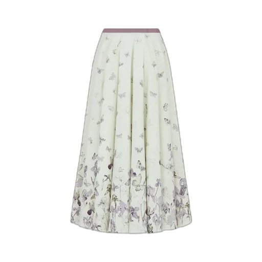 Mid-Length Flared Skirt