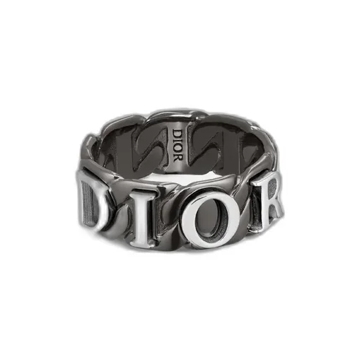 Dior Contrast Chain Link Ring