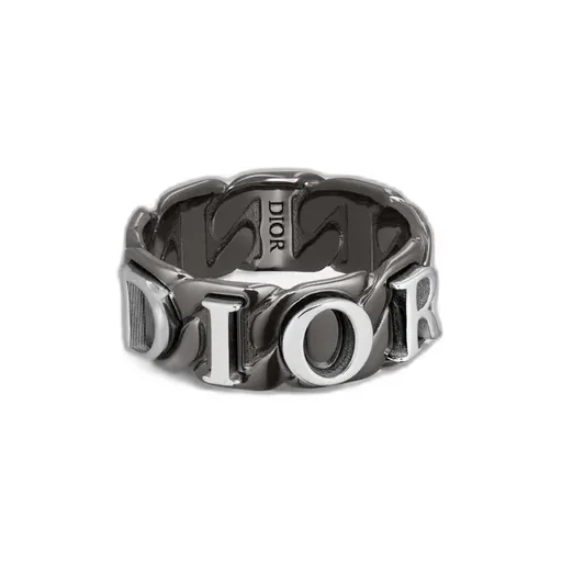 Dior Contrast Chain Link Ring