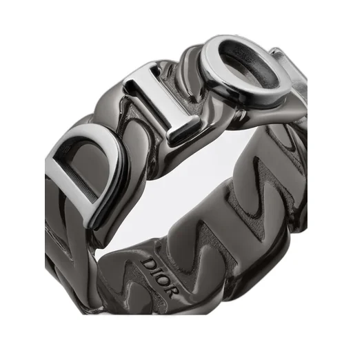 Dior Contrast Chain Link Ring