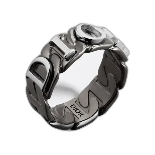 Dior Contrast Chain Link Ring