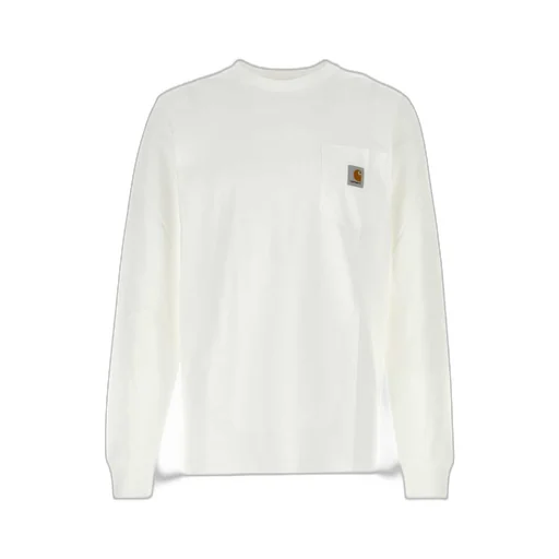 Carhartt Wip Logo Patch Long Sleeved T-Shirt