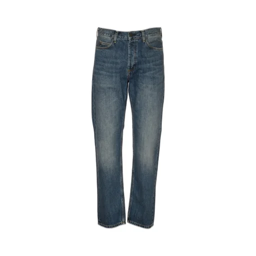 Carhartt Wip Marlow Logo-Patch Straight-Leg Jeans