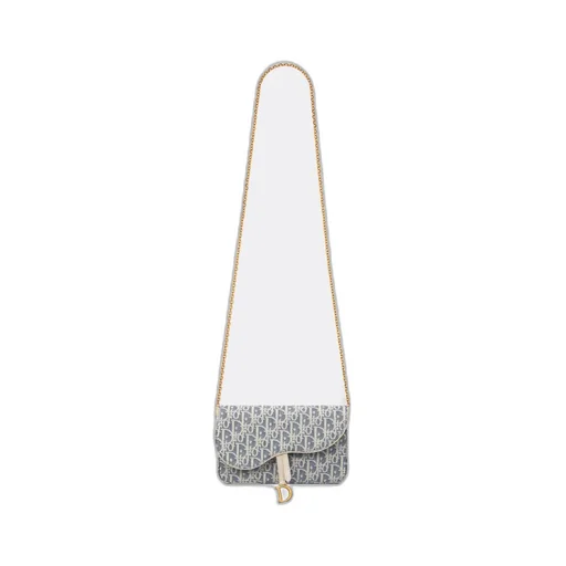 Medium Saddle Pouch With Chain