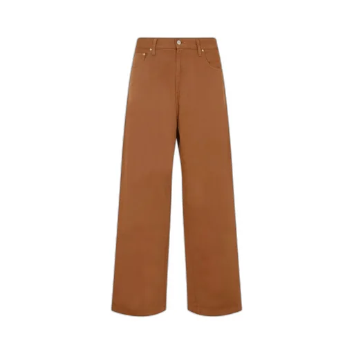 Carhartt Wip Logo Patch Straight-Leg Trousers