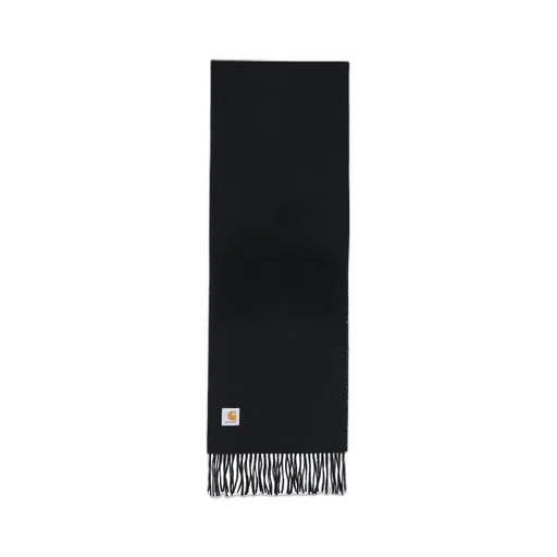 Carhartt Wip Clan Logo Patch Fringed Scarf