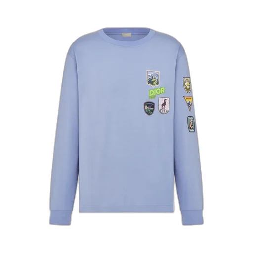 Dior Mountain Long-Sleeved T-Shirt, Relaxed Fit