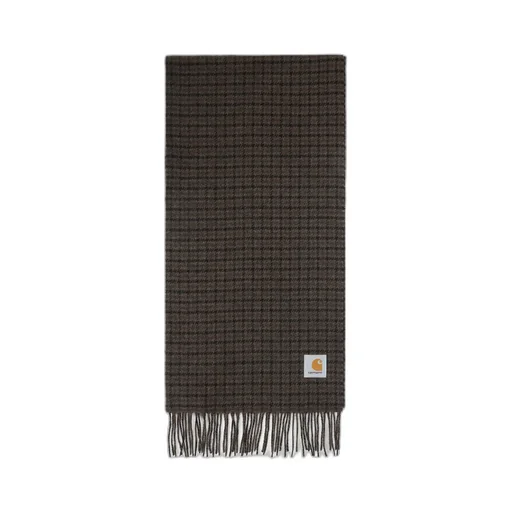 Carhartt Wip Logo Patch Fringed Scarf