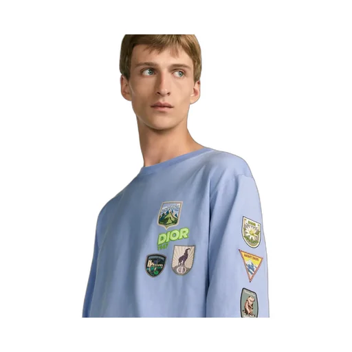Dior Mountain Long-Sleeved T-Shirt, Relaxed Fit