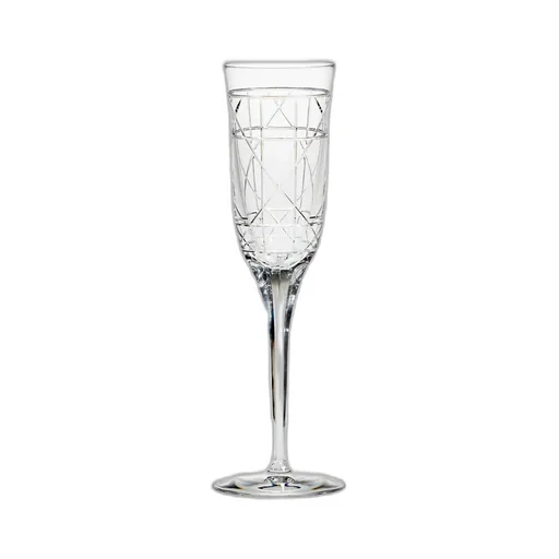 Engraved Champagne Flute