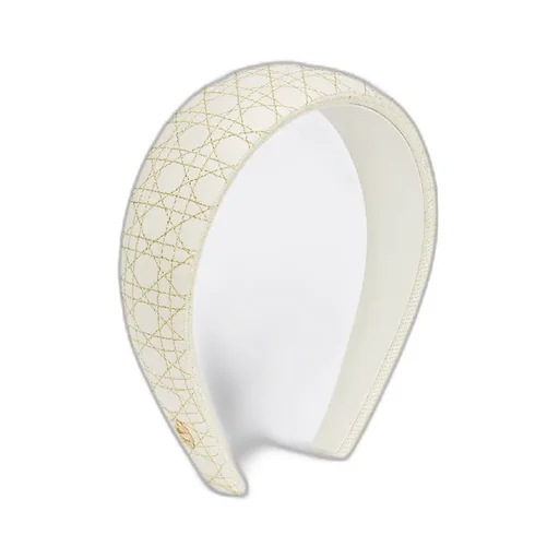 Wide Cannage Dior Band Headband
