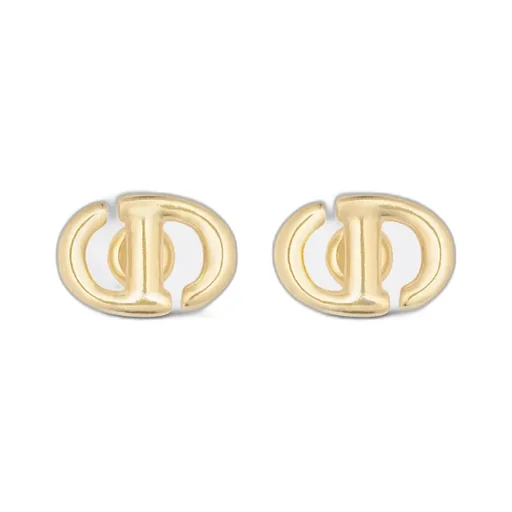 Cd Navy Stud Earrings