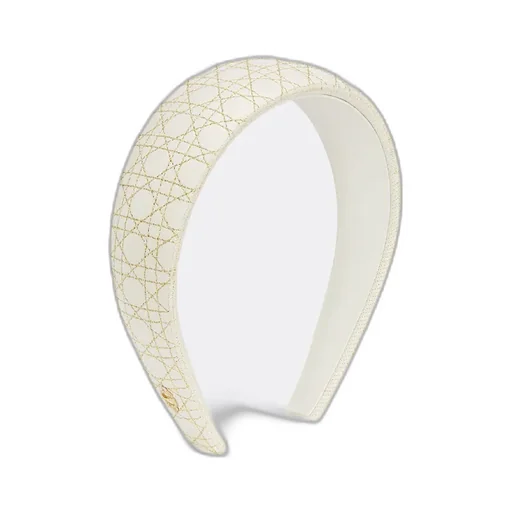 Wide Cannage Dior Band Headband
