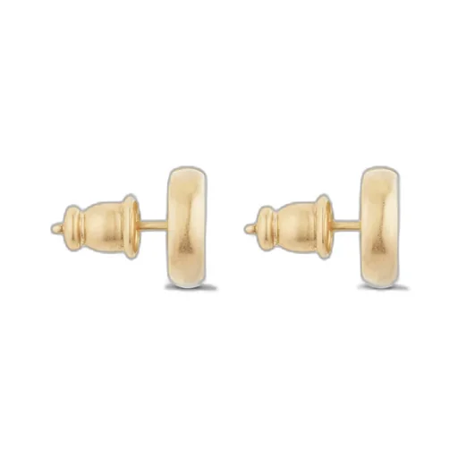 Cd Navy Stud Earrings