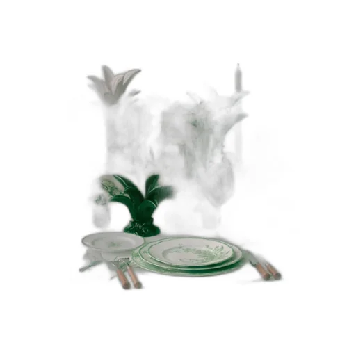Set Of Three Tapered Candles
