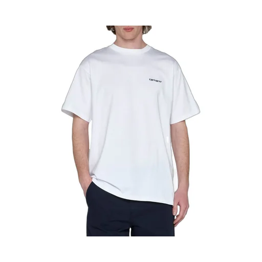Carhartt Wip Script Logo Embroidered T-Shirt