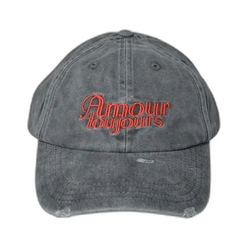 Carne Bollente Distressed Curved Hem Baseball Hat