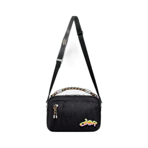 Dior And Lewis Hamilton Zipped Messenger Bag