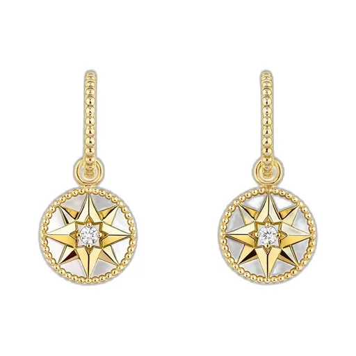 Rose Des Vents Earrings