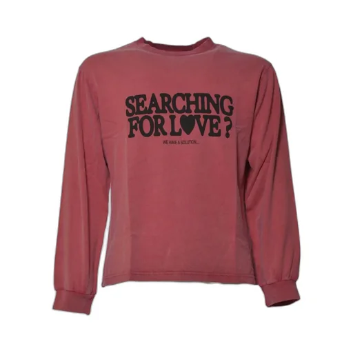 Carne Bollente Slogan Printed Long-Sleeved T-Shirt