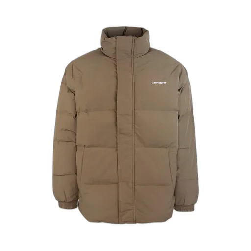 Carhartt Wip Logo Embroidered High-Neck Padded Jacket