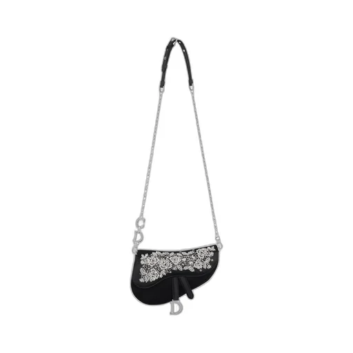 Small Saddle Bag With Chain