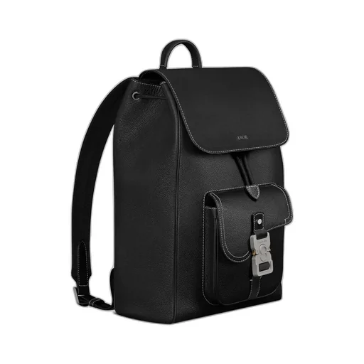 Saddle Backpack With Flap