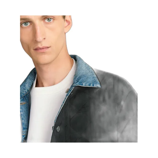 Reversible Cannage Jean Jacket