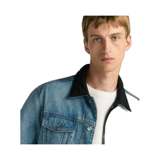 Reversible Cannage Jean Jacket
