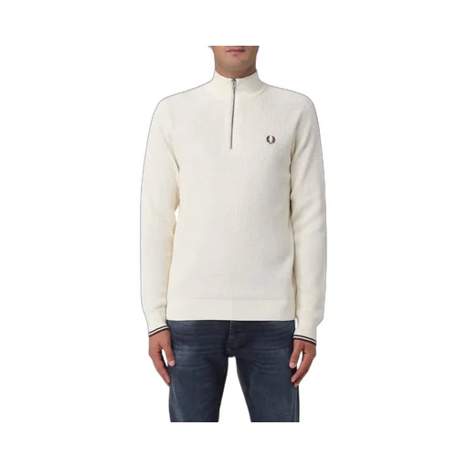 Fred Perry Waffle Stitch Half Zip Jumper