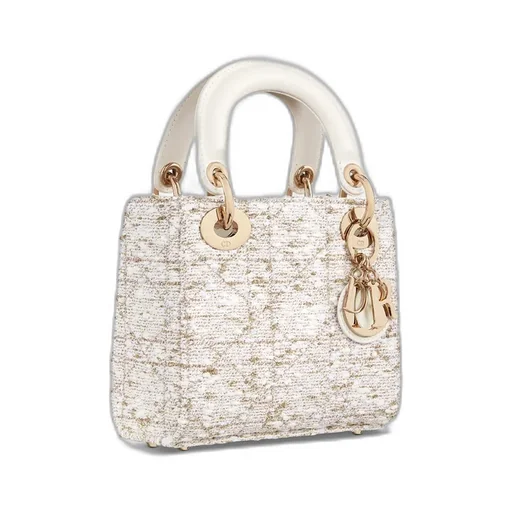 Dior Or Mini Lady Dior Bag