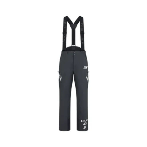 Dior And Descente Ski Pants With Suspenders