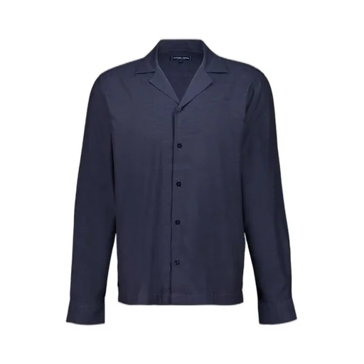 Frescobol Carioca Herringbone Buttoned Flannel Shirt