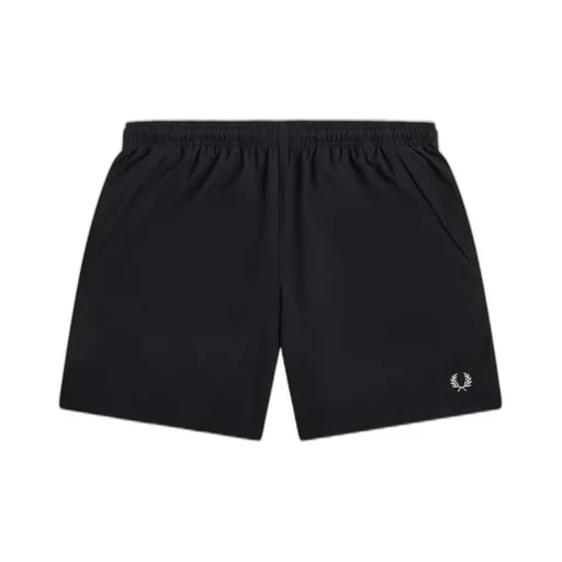 Fred Perry Logo Embellished Bermuda Shorts