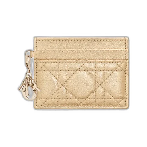 Lady Dior Freesia Card Holder