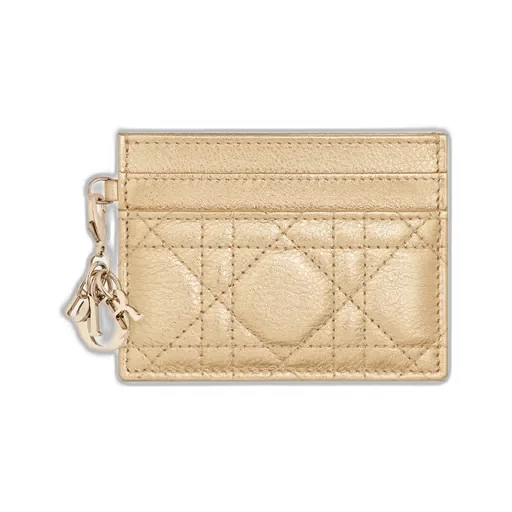Lady Dior Freesia Card Holder