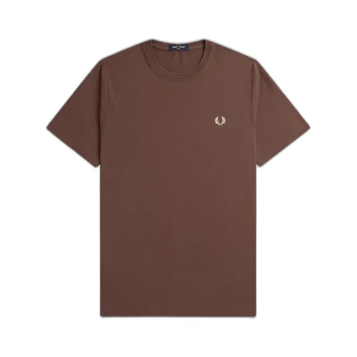 Fred Perry Logo-Embroidered Crewneck T-Shirt