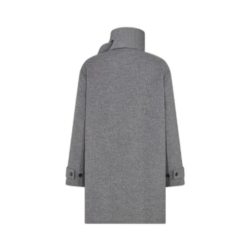 Peacoat With Scarf Collar