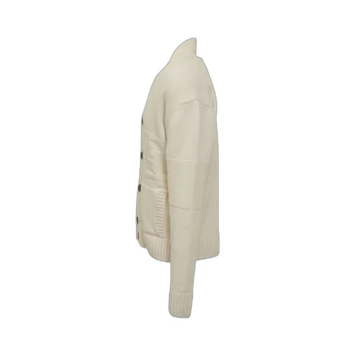 Gcds Logo Embossed V-Neck Cardigan