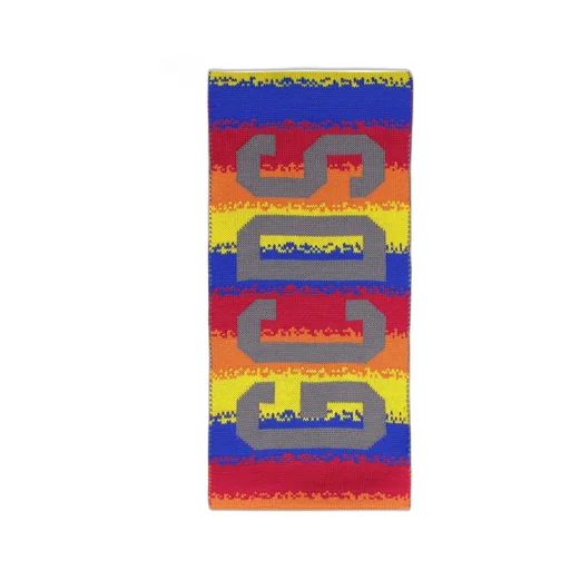Gcds Logo Patterned Scarf