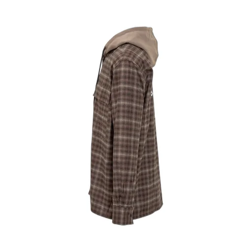Gcds Check Hooded Shirt