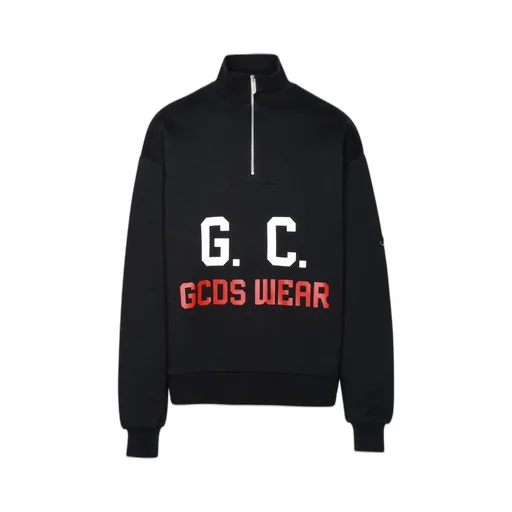 Gcds Logo-Printed Straight Hem Sweatshirt