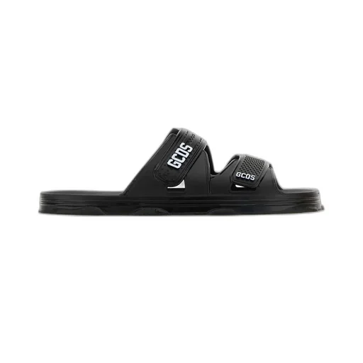 Gcds Logo Printed Touch-Strap Slippers