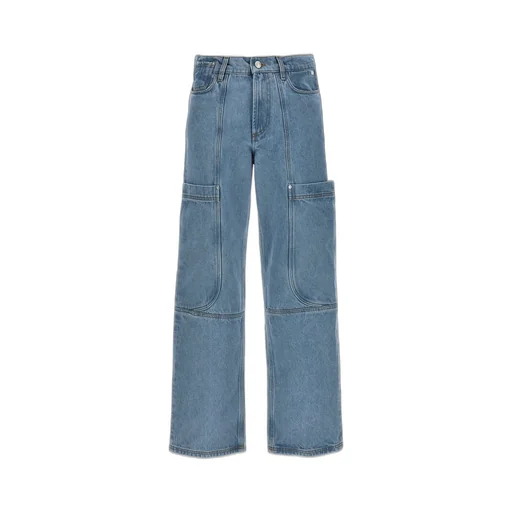 Gcds Logo Patch Ultrapocket Jeans
