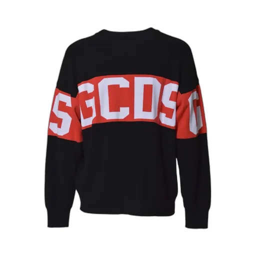 Gcds Band-Logo Drop Shoulder Sweatshirt