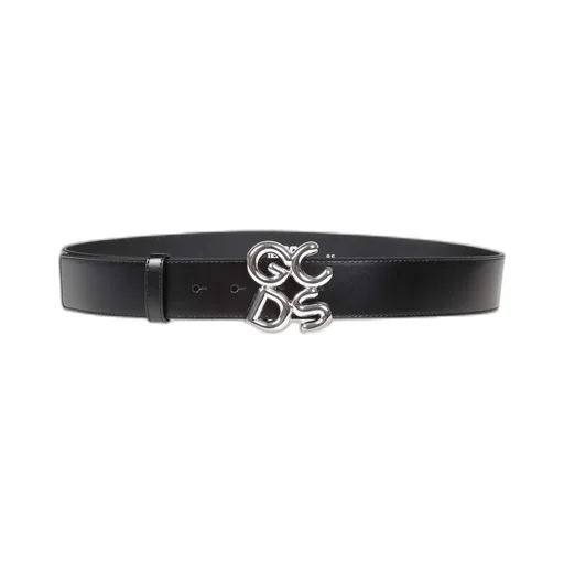 Gcds Andy Logo Plaque Buckle Belt