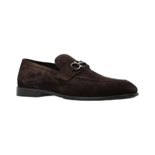 Ferragamo Gancini Slip-On Loafers